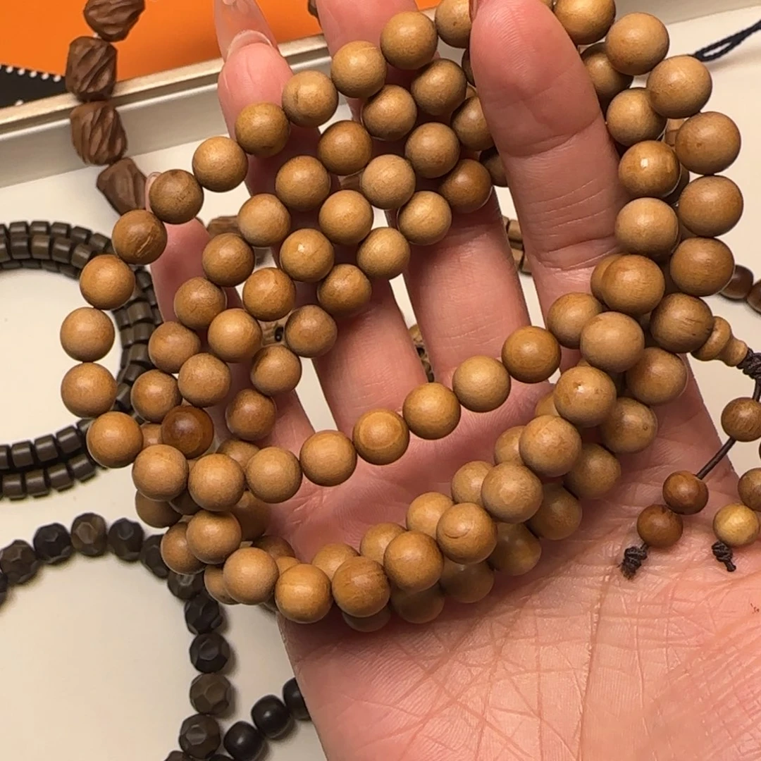 手串/手链檀香木老山檀香08×108沉水