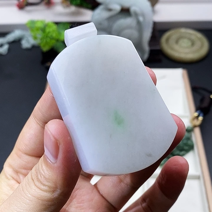 颈饰未镶嵌翡翠缅甸天然翡翠A货