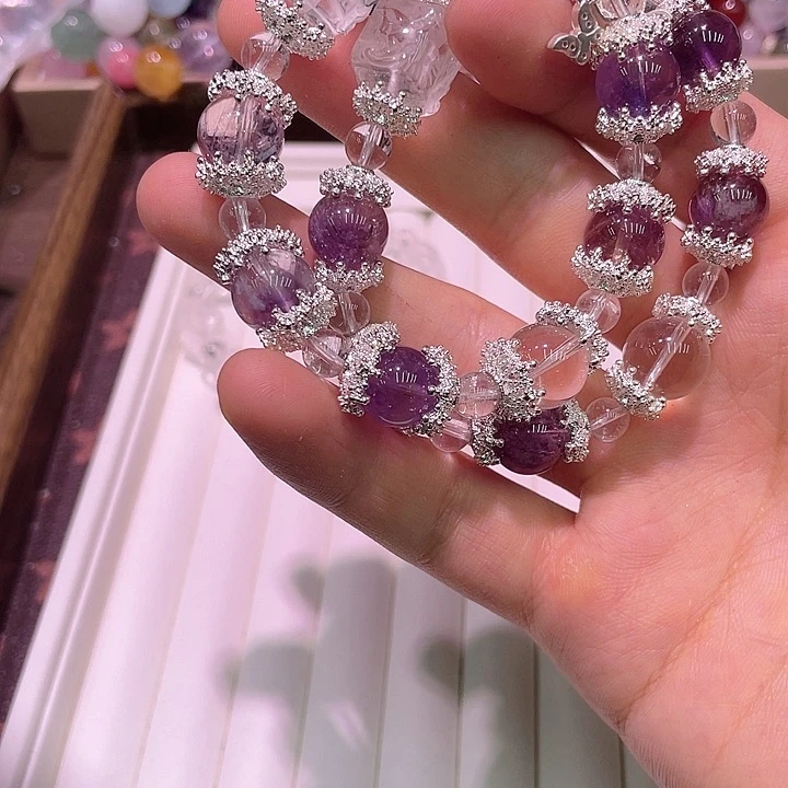 水晶手串未镶嵌7号