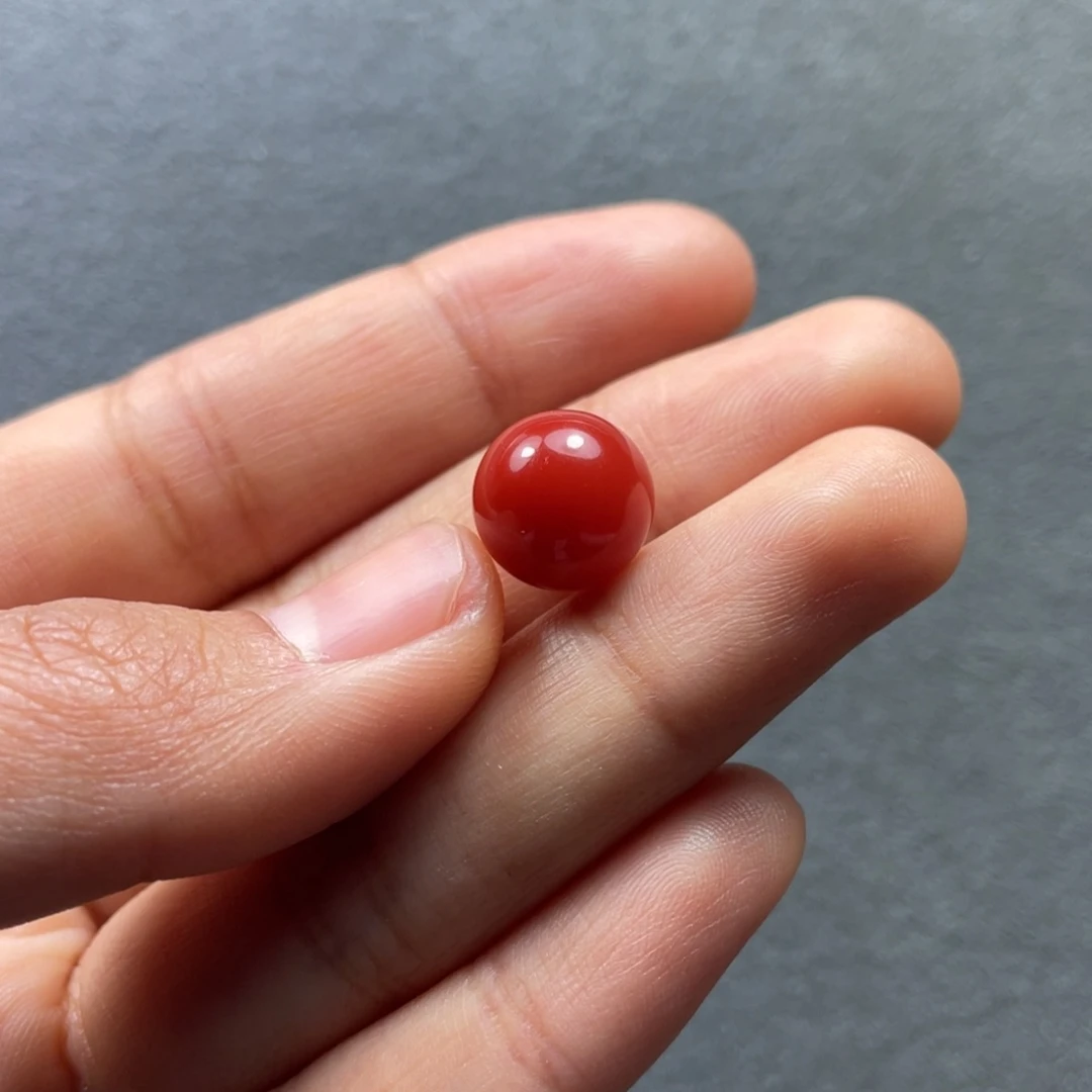 南红玛瑙配饰未镶嵌随***名10.8mm