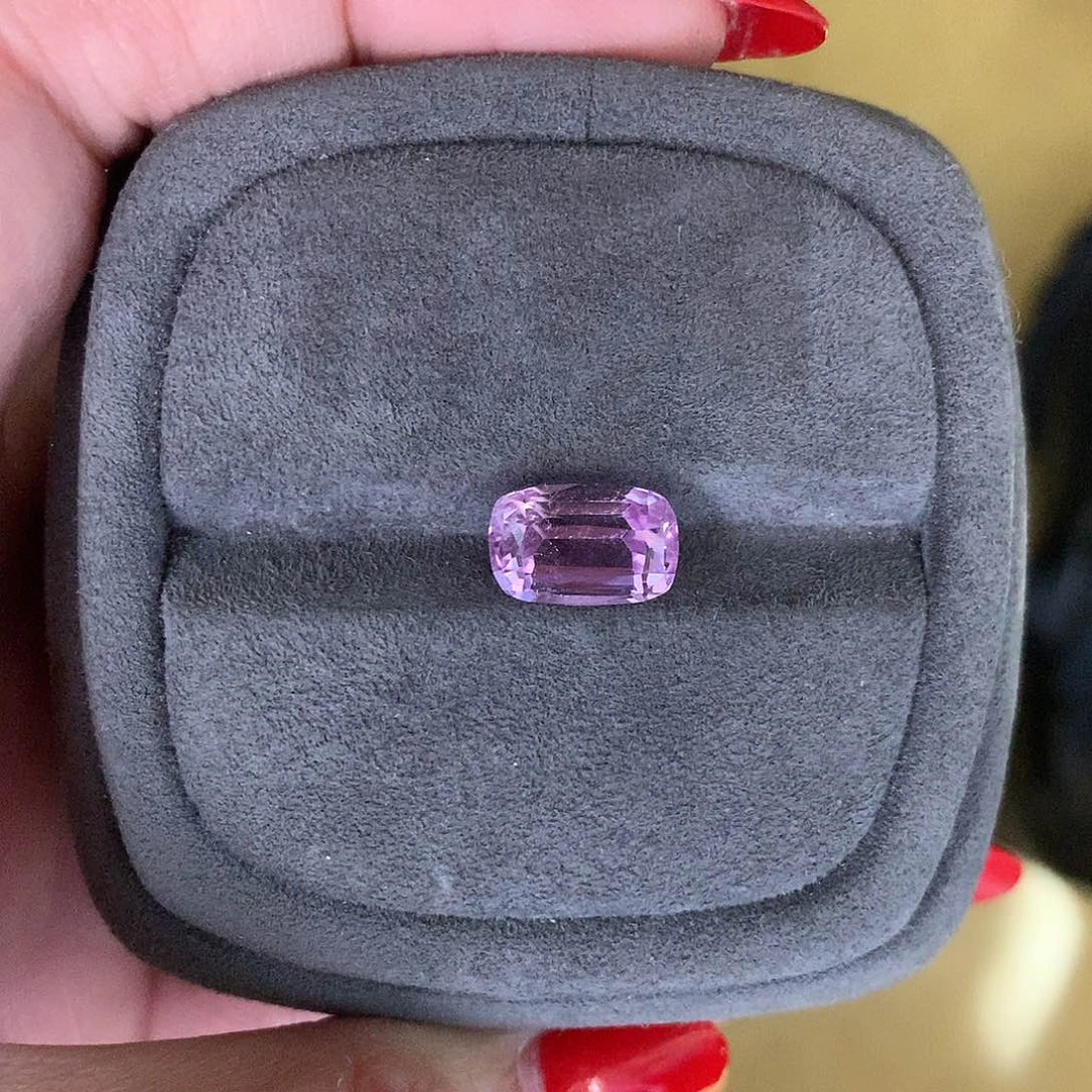 未镶嵌锂辉石紫锂辉裸石4.52ct