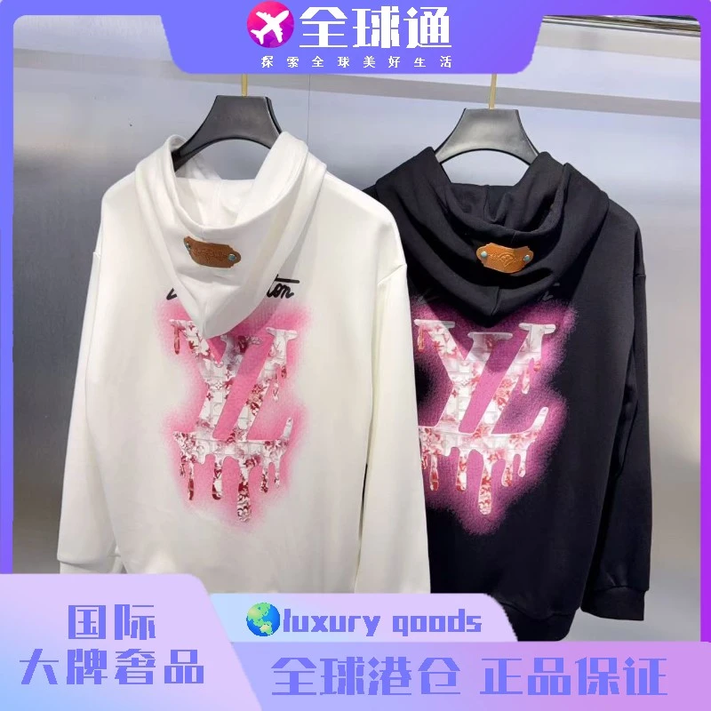 大牌奢品-W25532-欧洲站时尚休闲长袖卫衣2025新款男装潮流上衣