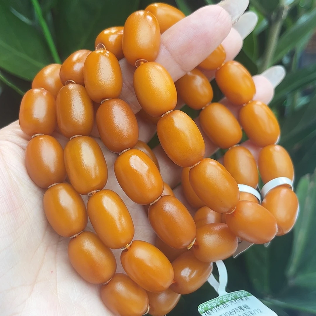 未镶嵌琥珀手链12 m多样性发其一