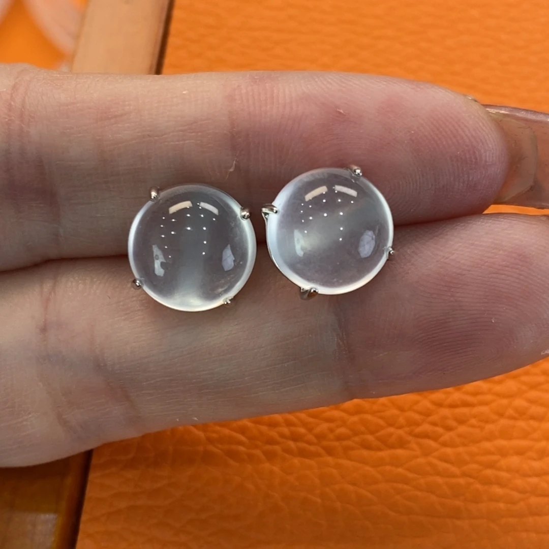 石英质玉吊坠(赠链)银S925镶嵌