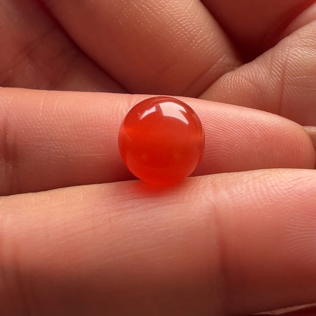 南红玛瑙圆珠9.4未镶嵌