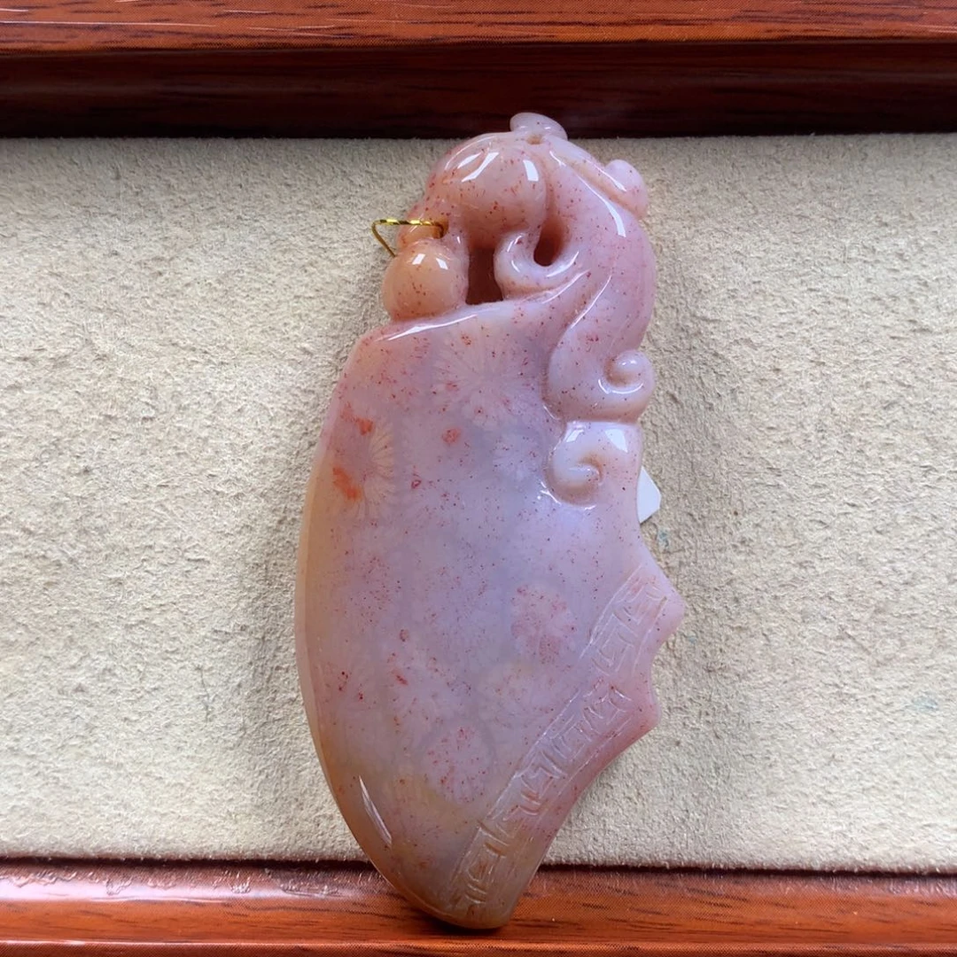 未镶嵌果冻粉网花漏400/个。07硅化珊瑚（珊瑚玉）