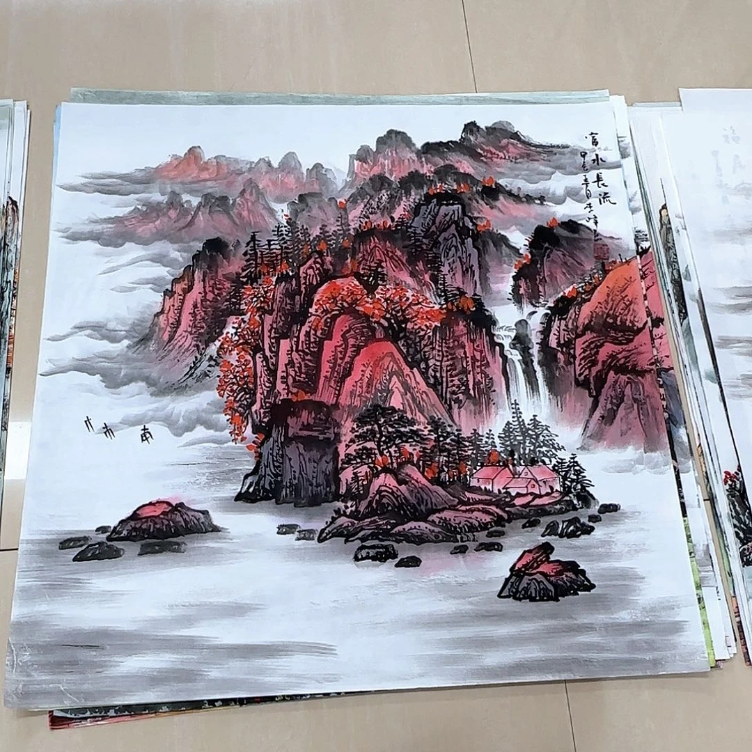 国画国画作品集一个