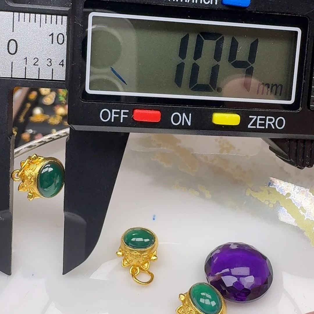 银S925镶嵌紫晶颈饰紫水晶925镶嵌71
