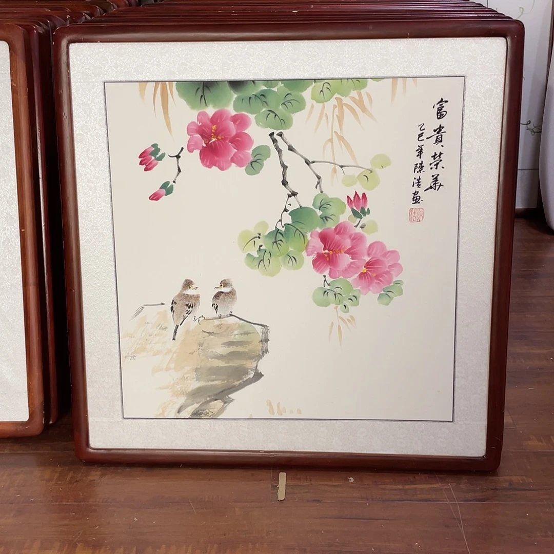 国画带框尺寸63*63厘米