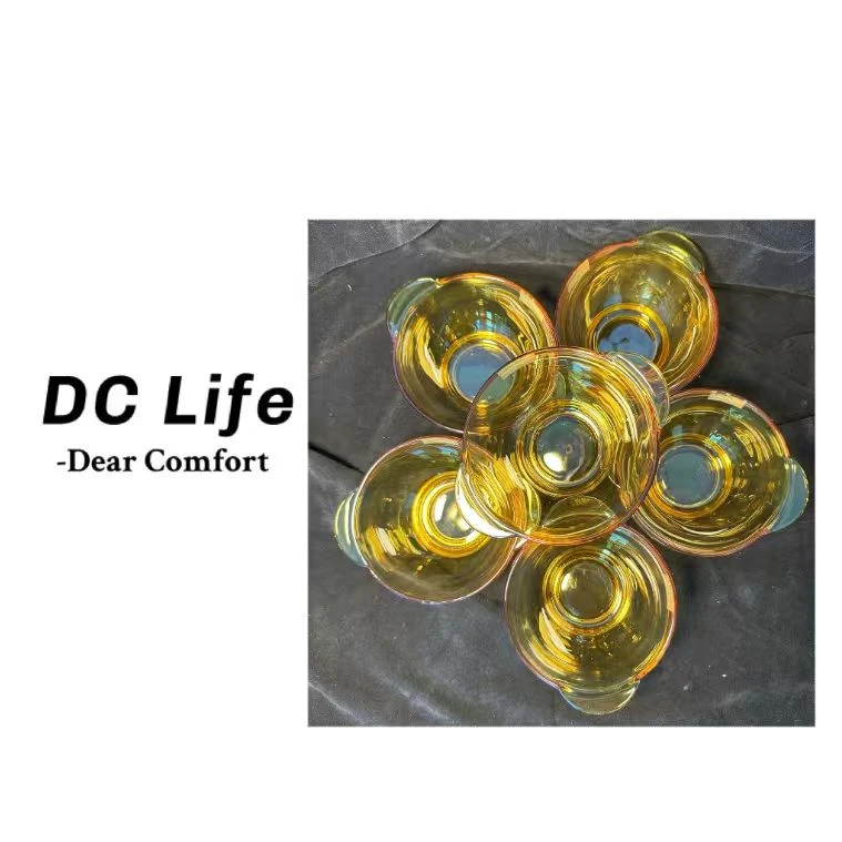 新款家用透明碗套装随机发DC