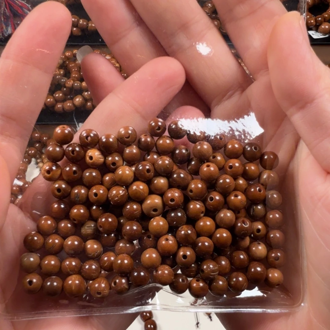 手串库克库克菩提0.6圆珠130颗有冰裂纹