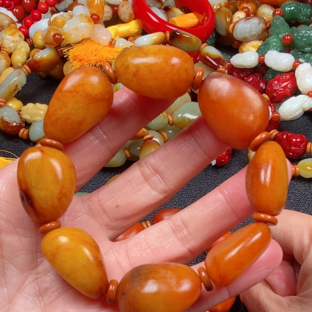 和田玉手链未镶嵌