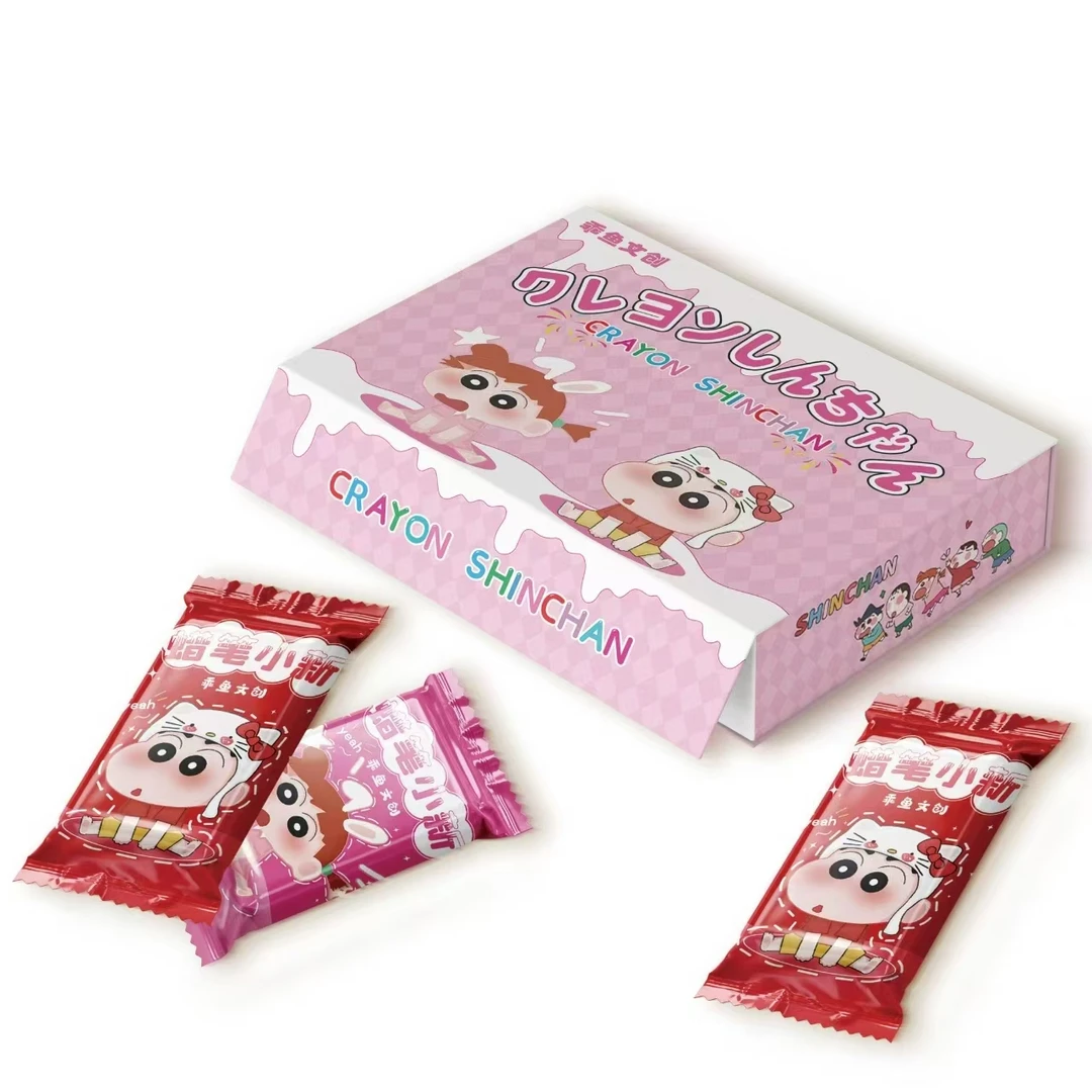 【小吃吃】乖鱼二弹 蜡笔小新 国卡二创收藏集卡牌（默认代拆）