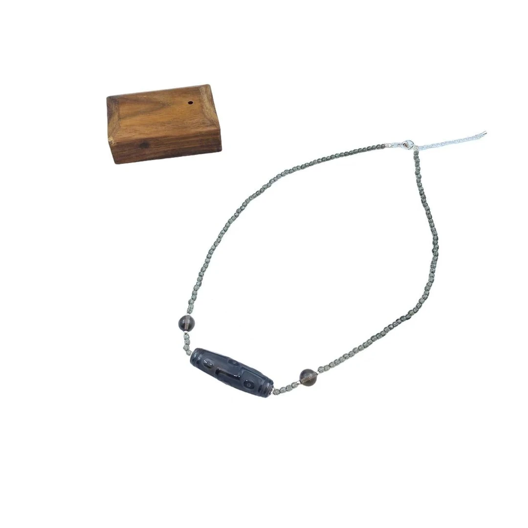 琉璃古风项链Y2476