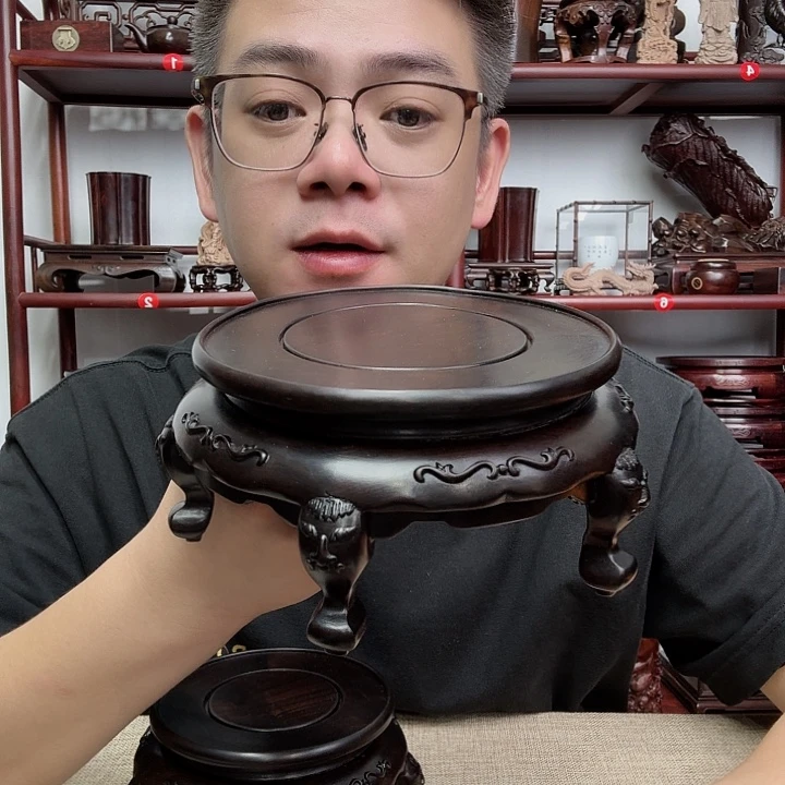 紫光檀工艺品底座