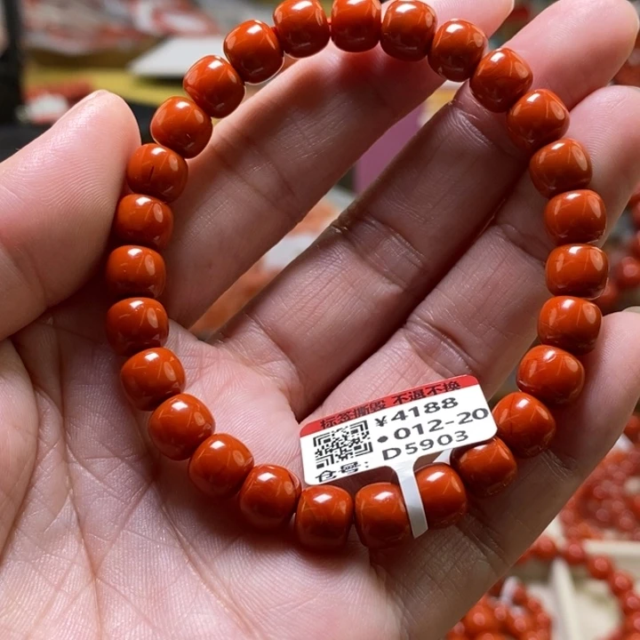 未镶嵌卡8m南红玛瑙