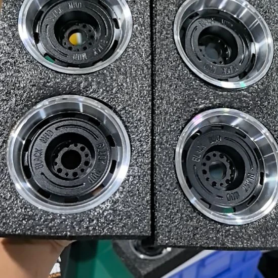 2.6寸黑泥轮毂微瑕疵品1套4个装