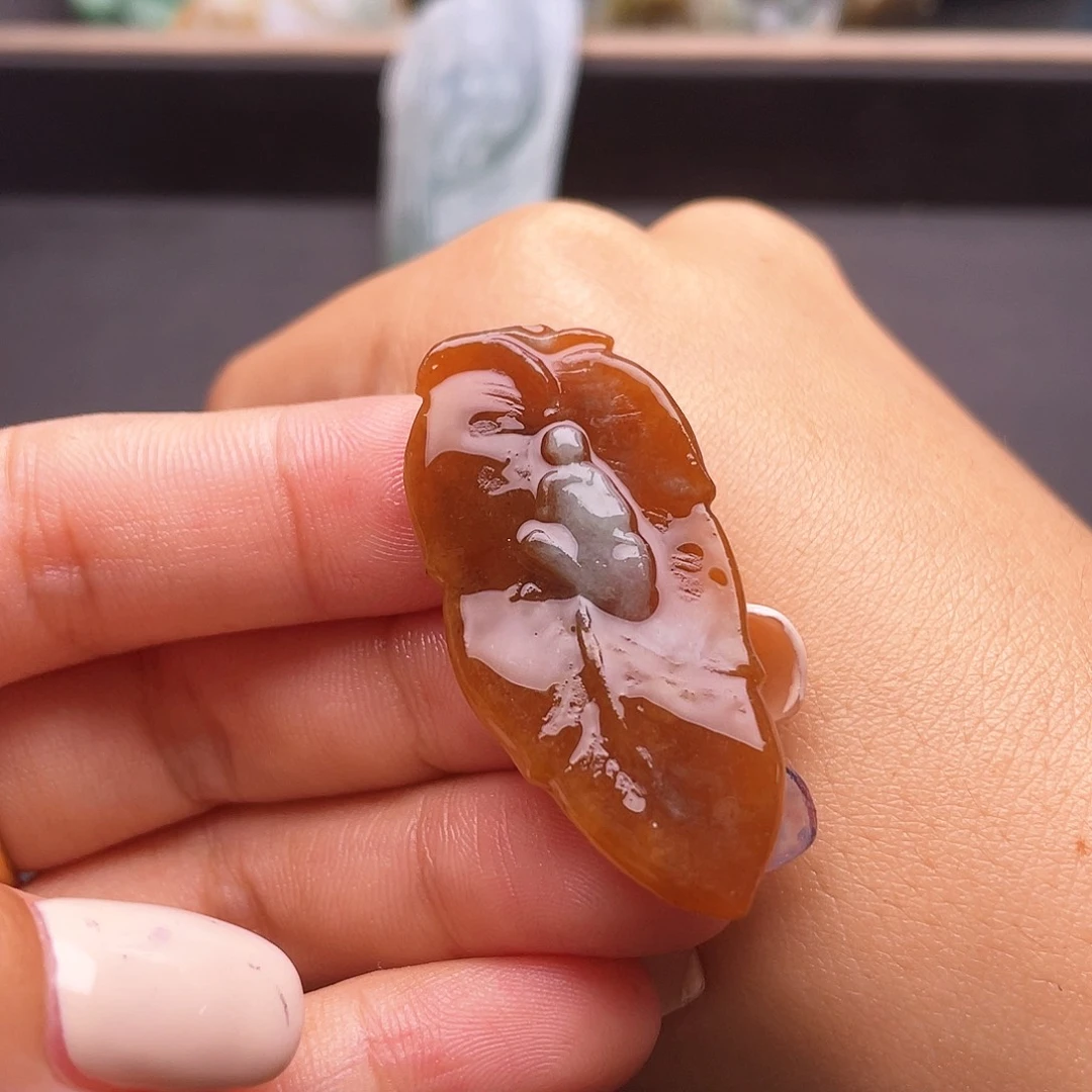 定制翡翠天然未镶嵌光*姐天然
