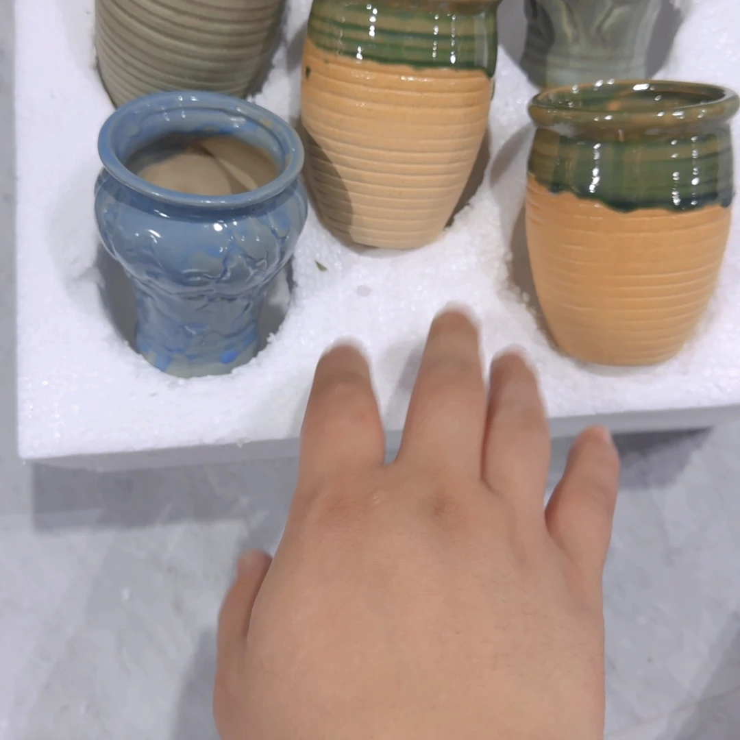 紫砂花盆粗陶盆醋