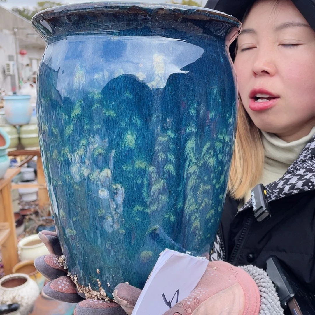 红陶王嫂花盆直播0304-971