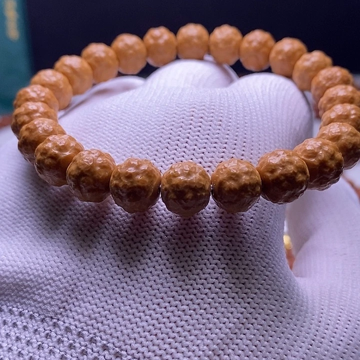 猴头核桃吊坠曲****师手工荔枝纹全品