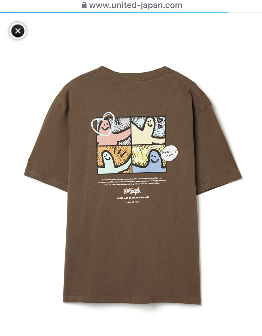 日本海外whatitisnt-JP小飞人短袖 男女同款 宽松版型 棉