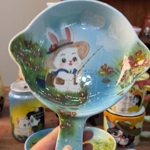 炉景德镇釉下手绘陶瓷