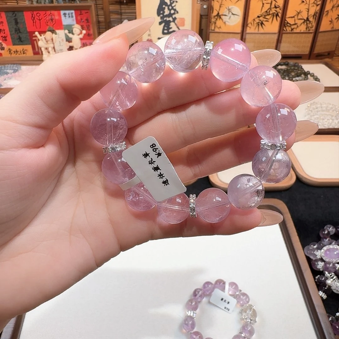 水晶手链未镶嵌薰衣草