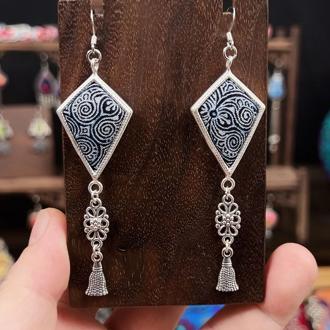 黄铜925银布艺手工