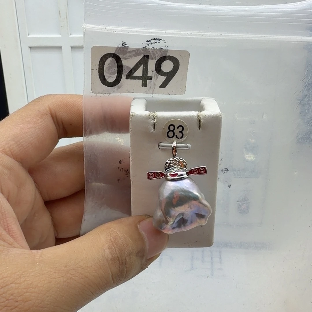 颈饰合金淡水珍珠