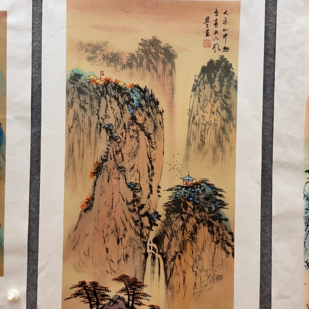 国画刘儒樵小三尺作品