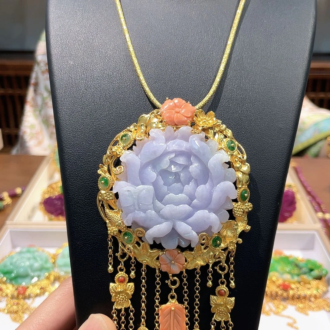 锦纶非金属吊坠项链