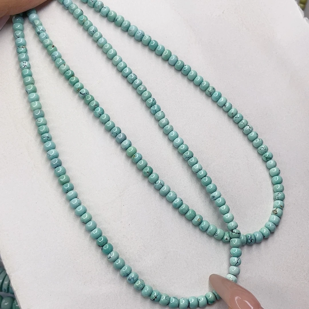 绿松石未镶嵌颈饰