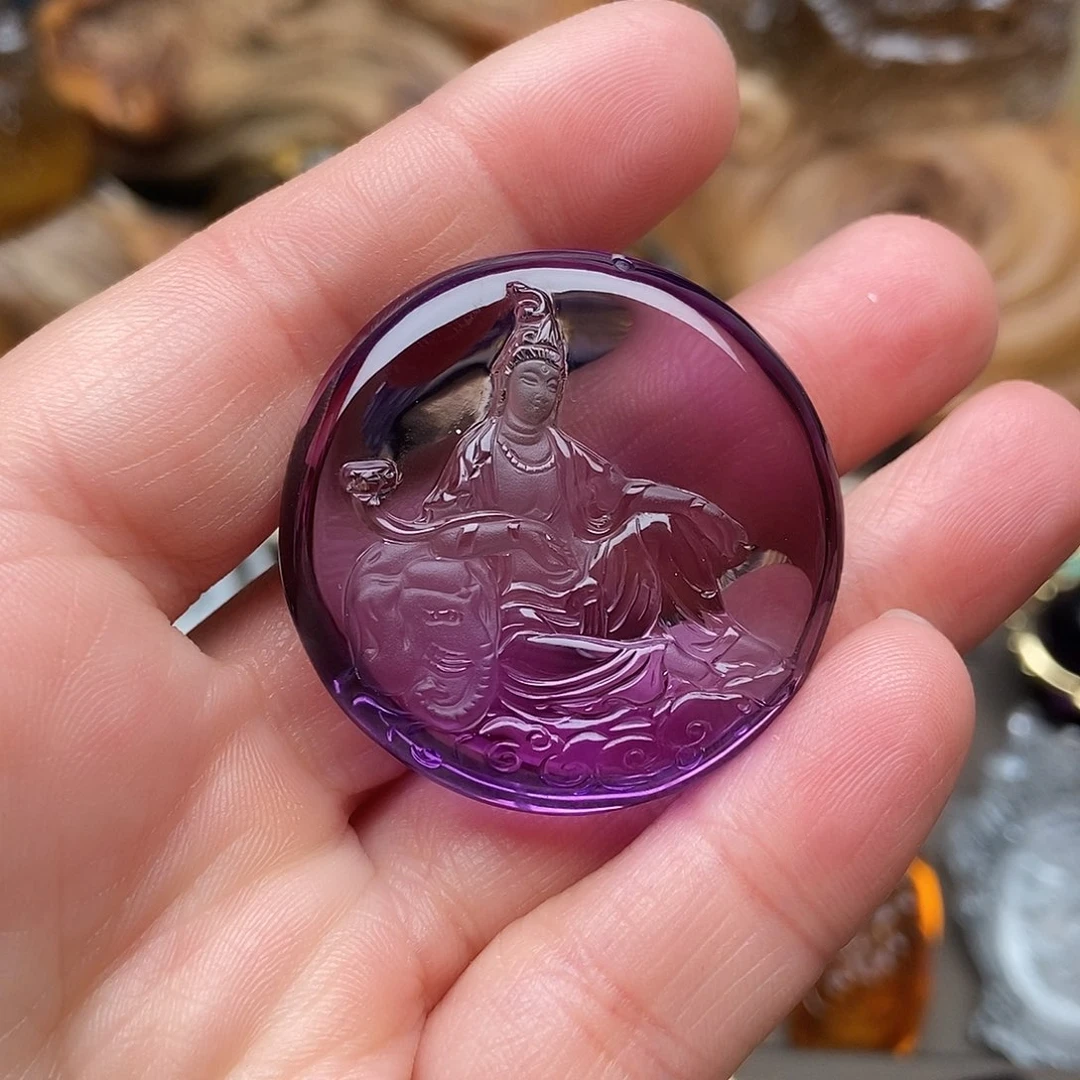 水晶天然水晶吊坠未镶嵌