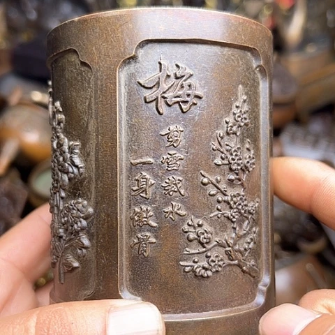 铜制文玩把玩物件