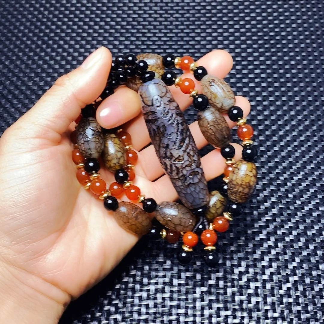 玛瑙/玉髓手链未镶嵌黄