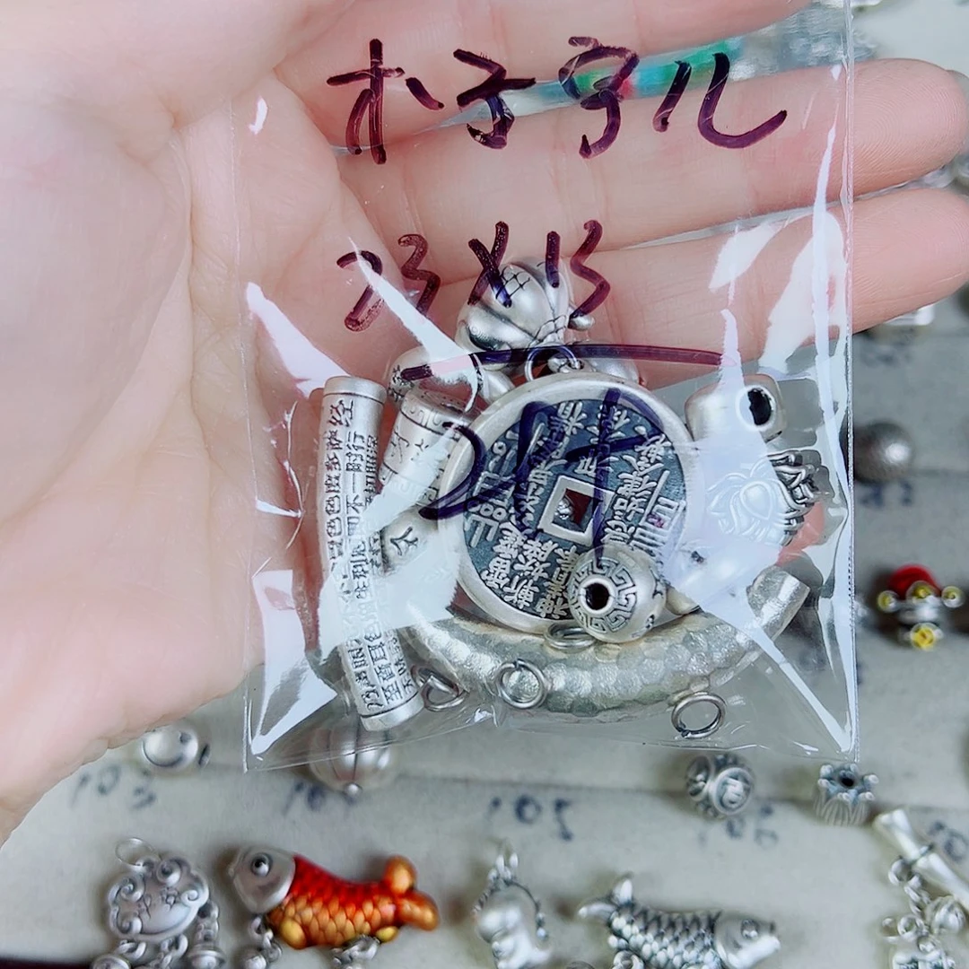 珐琅足银足银配件