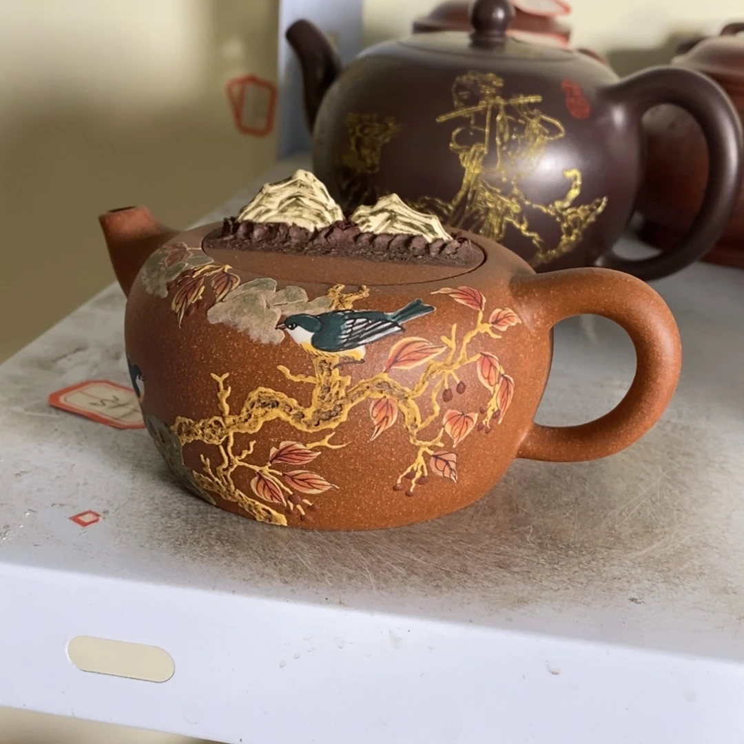 紫砂茶壶原矿手工100