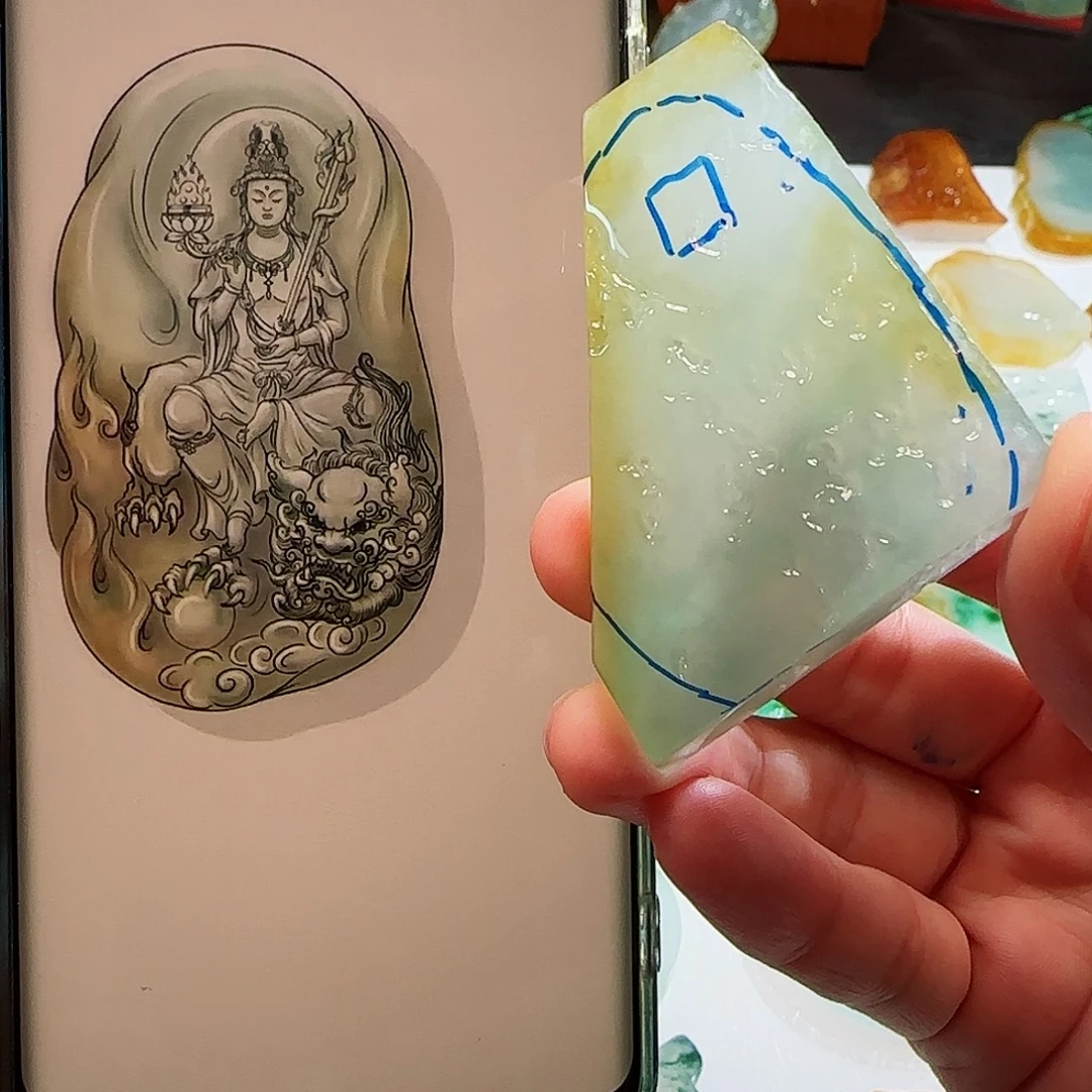 定制翡翠未镶嵌翡翠定制