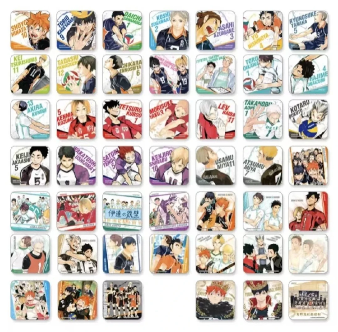 排球少年 原画一弹杯垫（默认代拆）