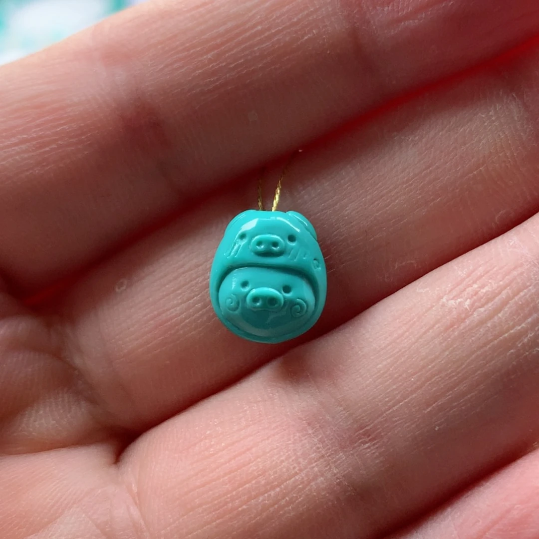 绿松石配饰未镶嵌