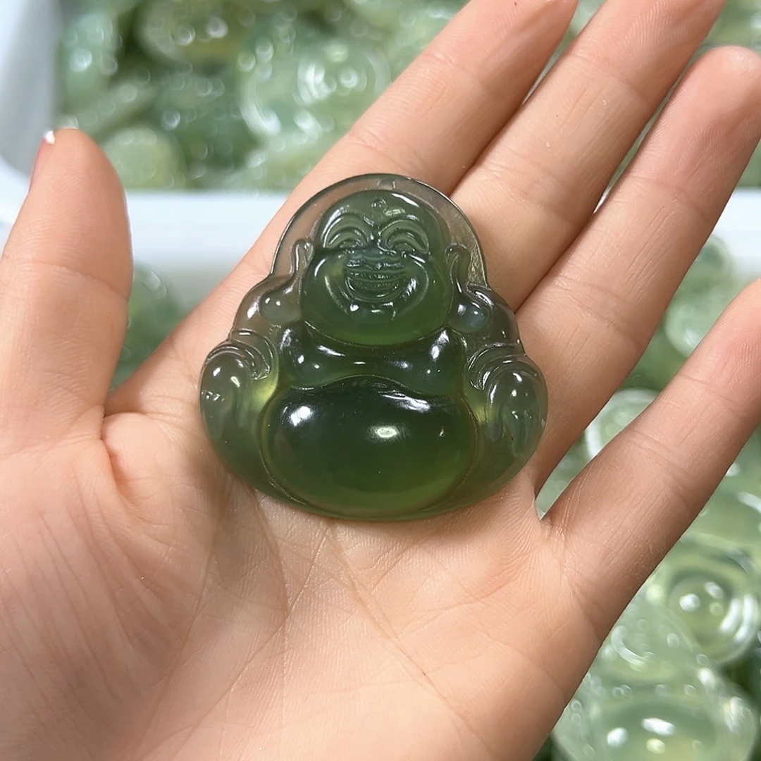 K***～合金蛇纹石玉挂件