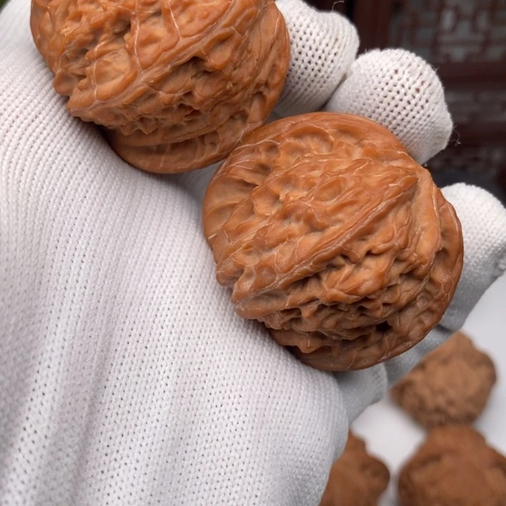 文玩核桃吊坠42磨盘