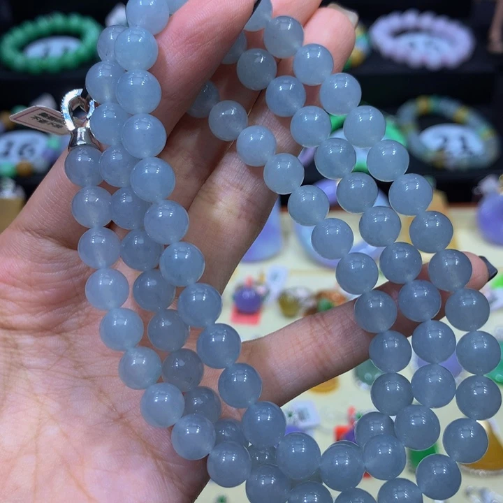 翡翠未镶嵌颈饰翡翠8