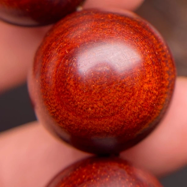 原汁原味 2.0cm 大龙鳞纹泥料 几乎无棕眼 印度小叶紫檀