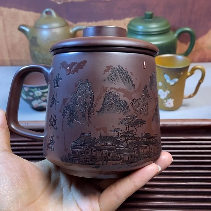 紫砂茶盘紫砂全手工