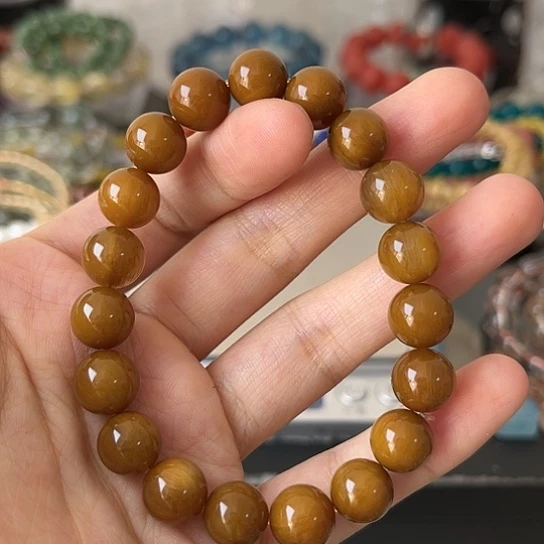 水晶手链未镶嵌矿坑兔毛