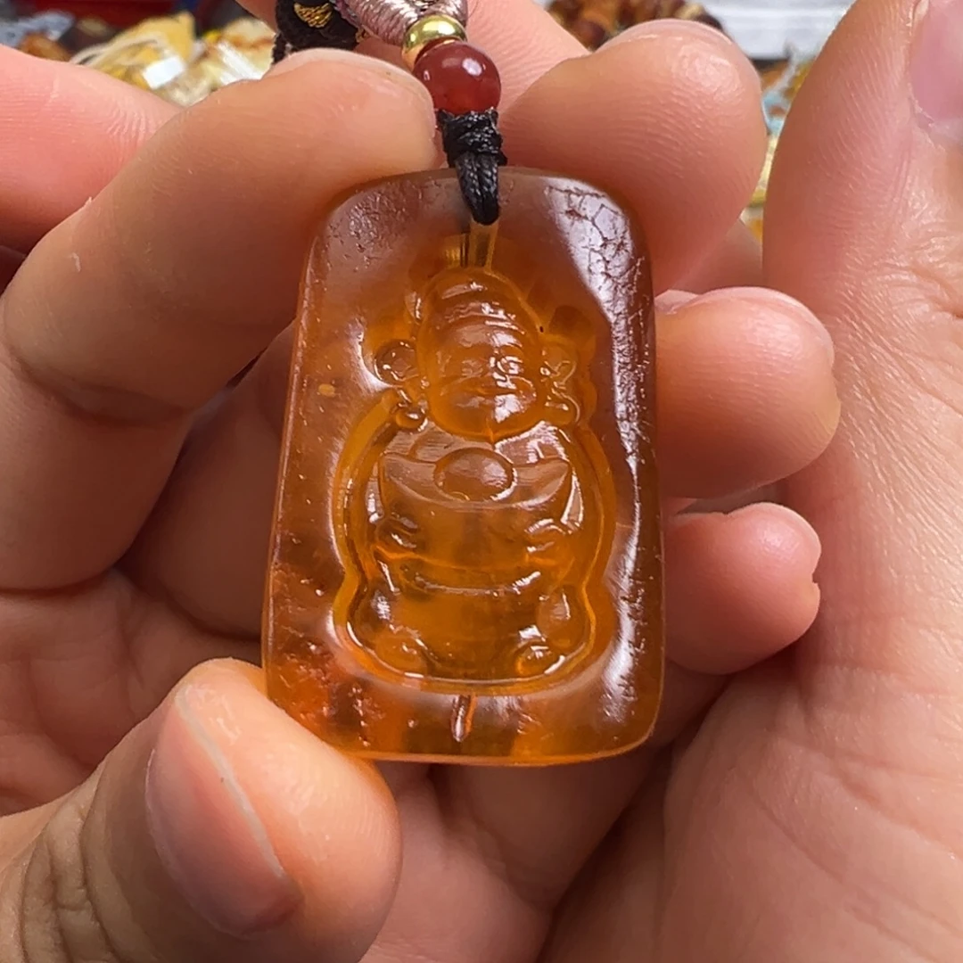 未镶嵌琥珀裸石琥珀