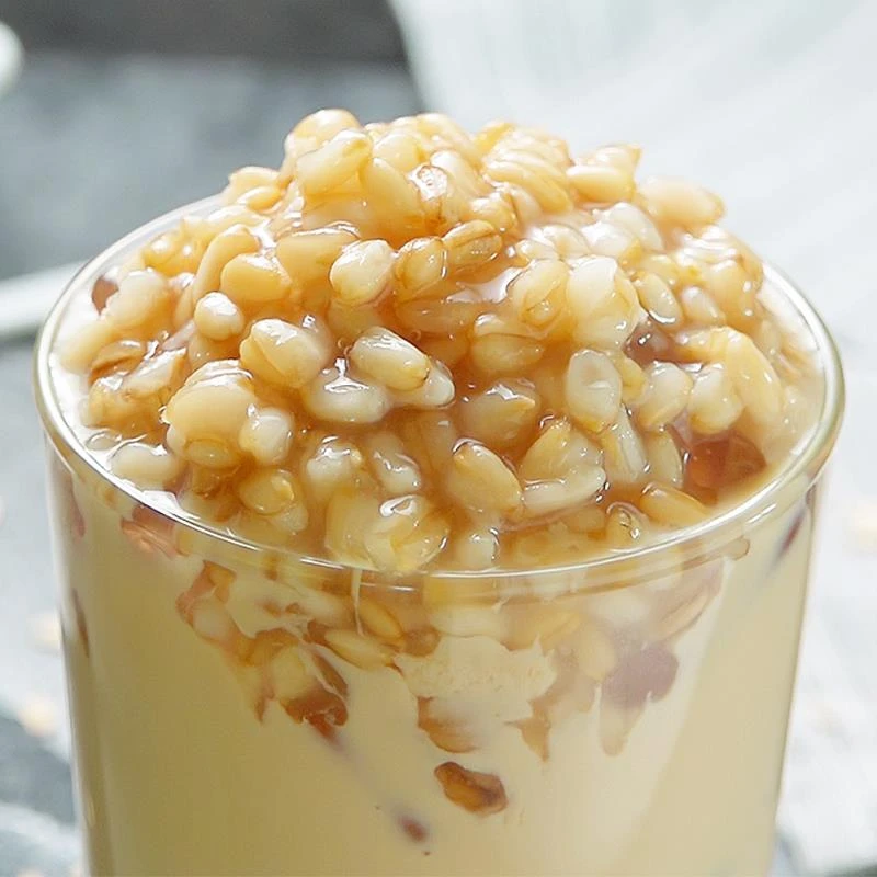 冰糖燕麦罐头开罐即食红豆血糯米青稞甜品奶茶店专商用