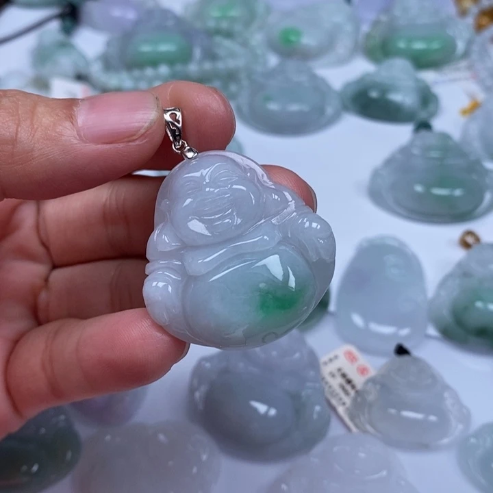 翡翠未镶嵌颈饰尺寸32/31/8.6